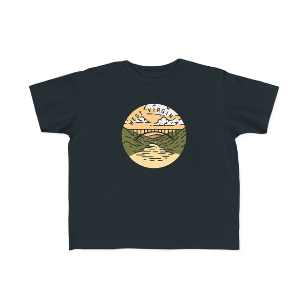 West Virginia Toddler T-Shirt - Unisex Toddler West Virginia Shirt