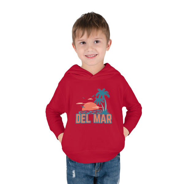 Del Mar, California Toddler Hoodie - Unisex Del Mar Toddler Sweatshirt