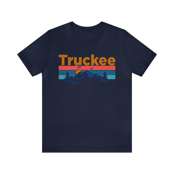 Truckee, California Shirt - Mountain Sunset Unisex Truckee T-Shirt