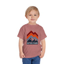 Estes Park, Colorado Toddler T-Shirt - Retro Palm Tree Toddler Estes Park Shirt-7