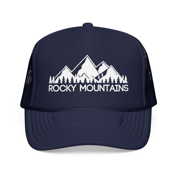 Rocky Mountains Trucker Hat - Rocky Mountains Cap