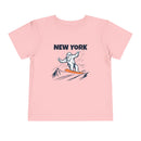 New York Yeti Snowboard Toddler Tee-6