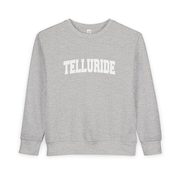 Telluride, Colorado Sweatshirt - Telluride Toddler Crewneck Sweatshirt