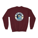 Key West, Florida Youth Sweatshirt - Unisex Kid's Key West Crewneck Sweatshirt-1