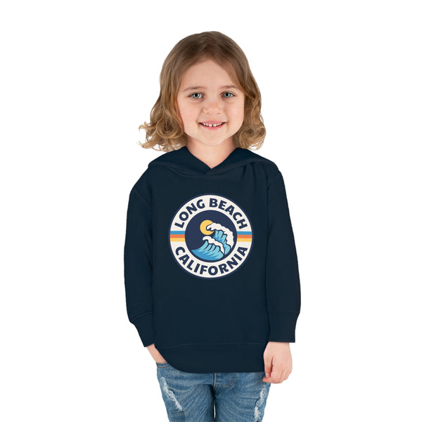 Long Beach, California Toddler Hoodie - Unisex Long Beach Toddler Sweatshirt