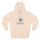 Premium Vermont Vintage Snow Ski Hoodie-3
