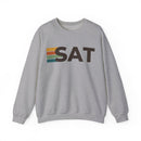 San Antonio, Texas SAT Retro Stripe Sweatshirt-3