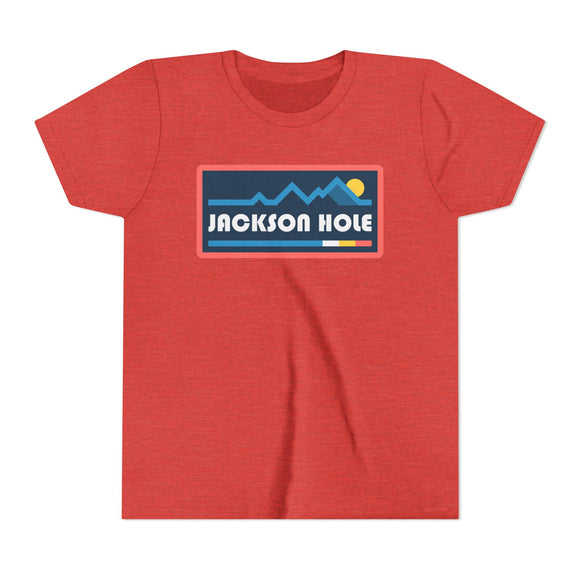 Jackson Hole, Wyoming Youth Graphic Tee - Kids Jackson Hole T Shirt
