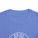 Big Sky, Montana Toddler T-Shirt - Retro Mountain Toddler Big Sky Shirt-6