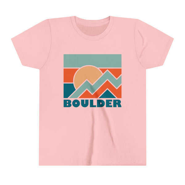 Boulder, Colorado Youth T-Shirt - Kids Boulder Shirt