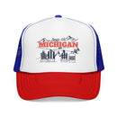Michigan Après-ski Trucker Hat — Foam Mesh Cap-4