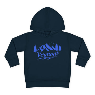 Buy navy Vermont Toddler Hoodie - Unisex Mountain Pullover Sweatshirt, Kids Hooded Jumper, Vermont Souvenir
