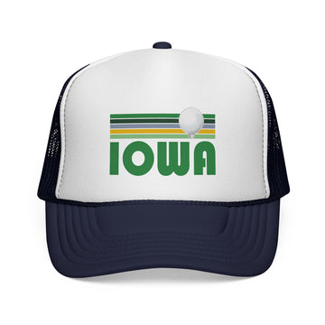 Buy dark-navy Iowa Retro Iowa Trucker Hat