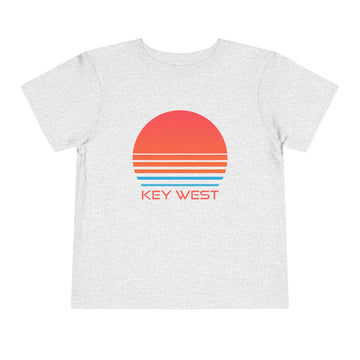 Buy athletic-heather Key West, Florida Toddler T-Shirt - Retro 80s Toddler Key West Shirt