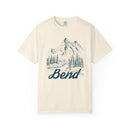 Bend, Oregon Graphic Tee - Mountain Illustration Bend T Shirt-1