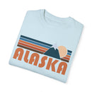 Alaska Graphic Tee, Comfort Colors Retro Unisex T-shirt, Mountain Adventure Shirt-24