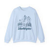 Washington Sweatshirt - Mountain Illustration Graphic Crewneck