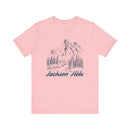 Jackson Hole, Wyoming Graphic Tee - Mountain Illustration Jackson Hole T Shirt-6