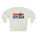 Premium Utah Mountain Lines Graphic Sweatshirt-1