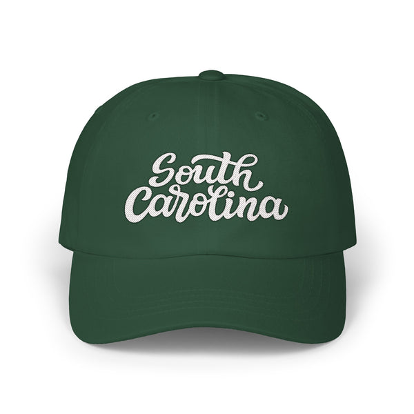 South Carolina Dad Hat - Embroidered South Carolina Classic Dad Cap
