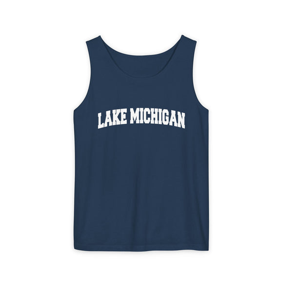 Lake Michigan Tank Top Unisex | Comfort Colors - 100% Cotton