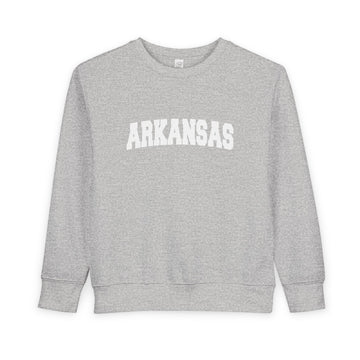 Arkansas Toddler Sweatshirt - Arkansas Toddler Crewneck Sweatshirt