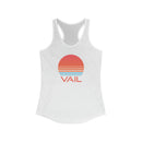 Vail, Colorado Women's Racerback Tank Top-4