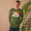 Vail, Colorado Mens Base Long-sleeve Tee - Retro Ombre Heavy Weight Long Sleeve T-shirt