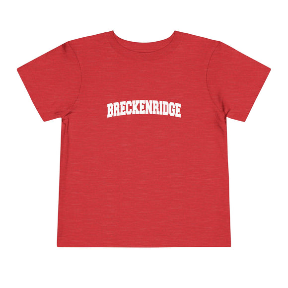 Breckenridge, Colorado Toddler Graphic Tee - Kids Breckenridge Vacation T-Shirt
