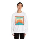 Retro Bozeman, Montana Sweatshirt, Mountain Sun Design, Unisex Crewneck, Gift for Outdoorsy Friends, Vintage Bozeman, Montana Jumper-8