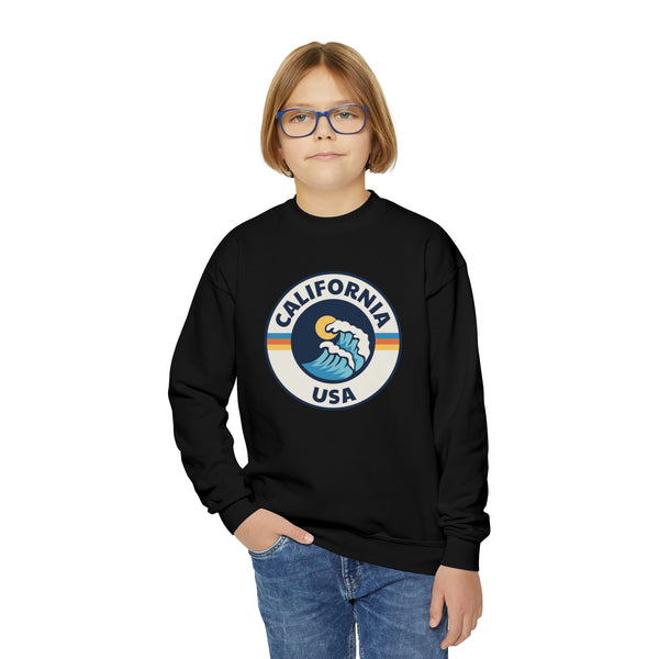 Copy of Copy of California Youth Sweatshirt - Unisex Kid's California Crewneck Sweatshirt