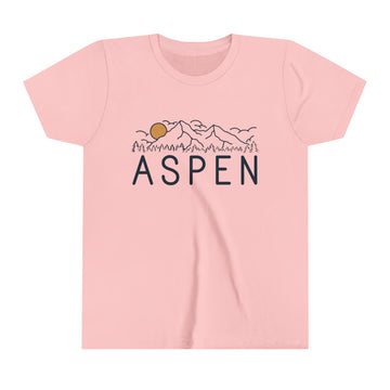 Aspen, Colorado Youth T-Shirt - Kids Aspen Shirt - 0
