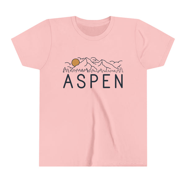 Aspen, Colorado Youth T-Shirt - Kids Aspen Shirt