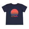 Iowa Toddler T-Shirt - Retro 80s Unisex Toddler Iowa Shirt