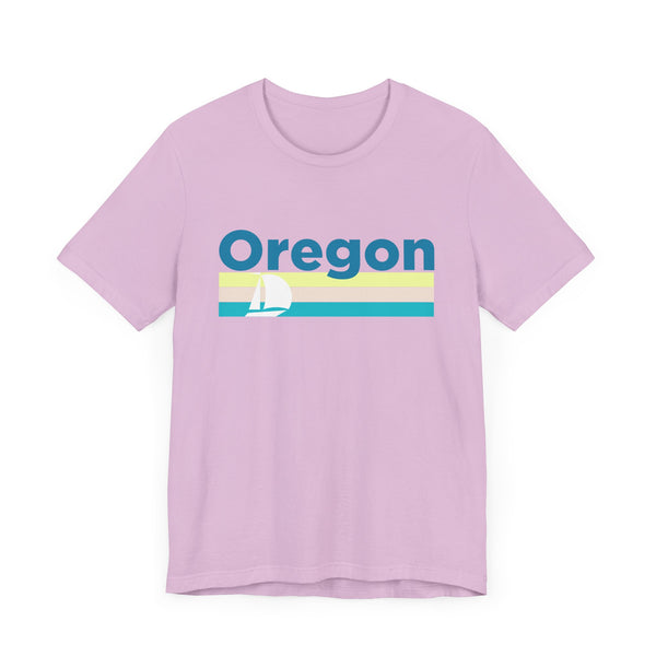 Oregon T Shirt - Sailboat Graphic Oregon Tee