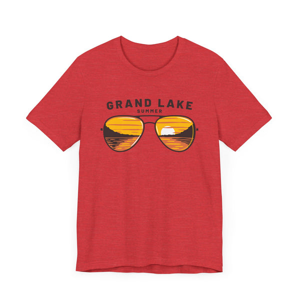 Grand Lake, Colorado T Shirt - Sunglasses Lake Graphic Tee