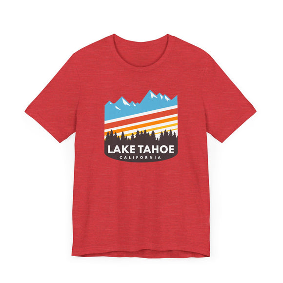 Lake Tahoe, California T-Shirt - Retro Unisex Lake Tahoe Shirt