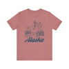Alaska Graphic Tee - Mountain Illustration Alaska T Shirt