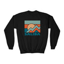 Salida, Colorado Youth Sweatshirt - Unisex Kid's Salida Crewneck Sweatshirt-2