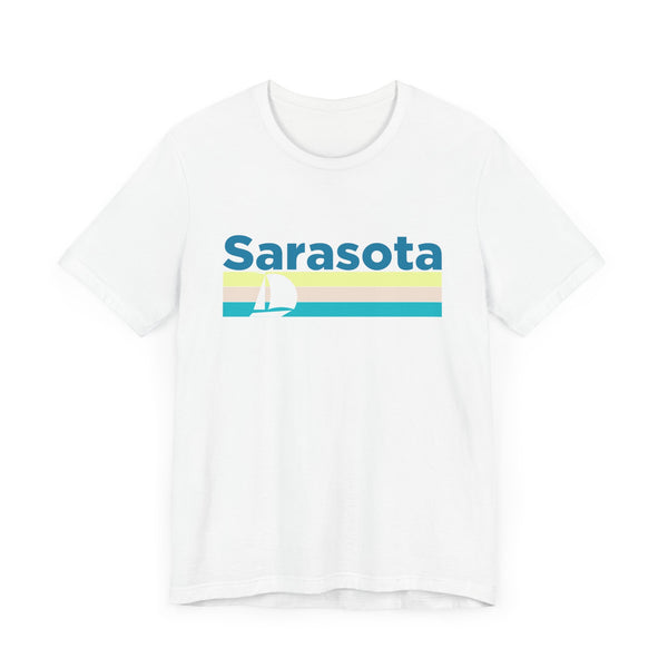 Sarasota, Florida T Shirt - Sailboat Graphic Tee