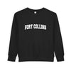Fort Collins, Colorado Toddler Sweatshirt - Fort Collins Toddler Crewneck Sweatshirt