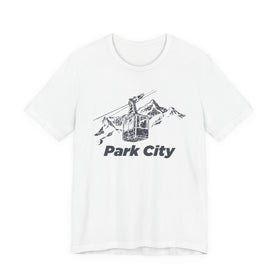 Park City Ski Lift T‑Shirt — Mountain Cable Car Graphic Tee
