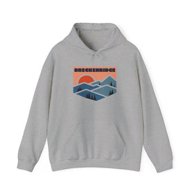 Buy sport-grey Breckenridge, Colorado Hoodie - Unisex Mountain Breckenridge Hoodie Graphic Sweatshirt