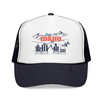 Idaho Après-ski Trucker Hat — Foam Mesh Cap