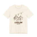 Ludlow, Vermont Mountain T-Shirt — Vintage Gondola Ski Mountain Tee-1