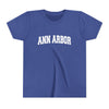 Ann Arbor, Michigan Youth Graphic Tee - Kids Ann Arbor T Shirt