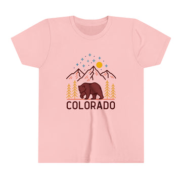 Colorado Youth T-Shirt - Unisex Kids Colorado Shirt - 0