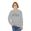Mt Hood, Oregon Youth Sweatshirt - Unisex Kid's Mt Hood Crewneck Sweatshirt