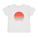 West Virginia Toddler T-Shirt - Retro 80s Unisex Toddler West Virginia Shirt-3