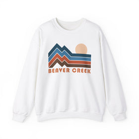 Beaver Creek, Colorado Sweatshirt Retro Mountains, Beaver Creek Unisex Graphic Crewneck